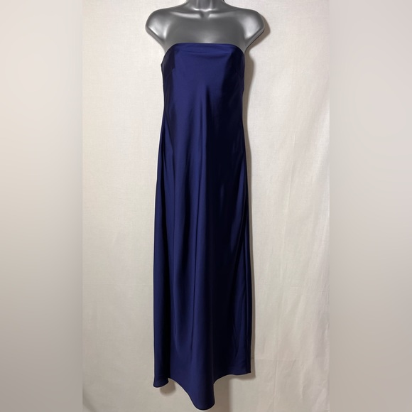 NEW J Crew Collection strapless Gwyneth slip dress in luster charmeuse!!! - Picture 4 of 7